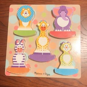 🎀 5 for $25 🎀 Melissa & Doug Chunky Wood Puzzle